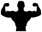 fitness_biceps_silhouette